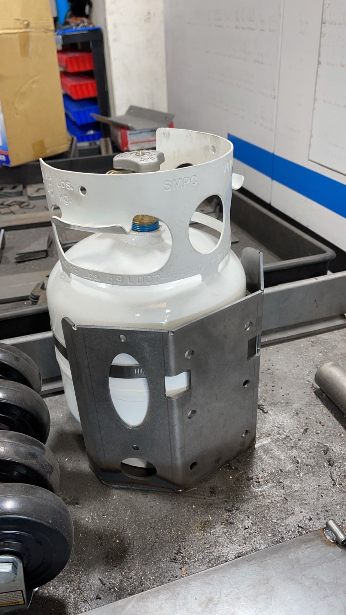 5lb Propane Tank Mount image 2
