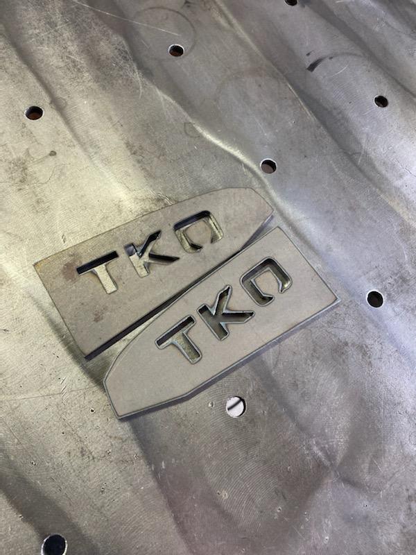 Toyota Body Mount Chop Plates image 0